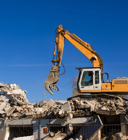 Demolición de casa